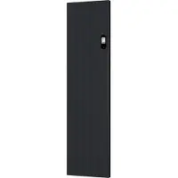 Quality Heating Radiateur vertical - Noir - 1500W, Design moderne