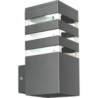Goldlux Applique d'extérieur graphite 1xE27 TEKSAS 316165 Polux