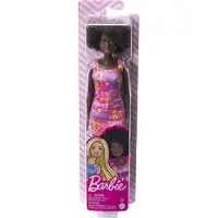 Barbie Mattel Poupée de mode en robe HGM57