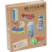 Beta Re-Cycle-Me Bricolage avec des briques de lait pour garçons - Kit de bricolage Re-Cycle-Me
