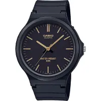 Casio Montre à affichage analogique or / noir