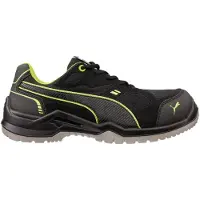 Puma Safety Chaussures de sécurité Fuse TC Green Low Gr.48 noir/vert microfibre/mesh
