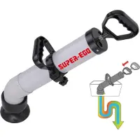 Super Ego Déboucheur Wc Pompe Puissant, écologique, Réutilisable - Super Ego