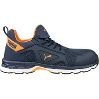 Puma Chaussures de sécurité Chase blue/orange low S1PS conformes à la norme EN ISO 20345:2022 S1PS ESD FO HRO SR bleu taille 43