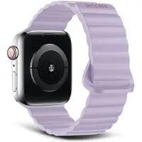 Decoded Kellarihm Apple Watch 42/44/45mm, silikoon, magnet, Lavender (Silicone), Sangles de montre, Violet
