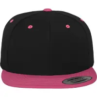 Flexfit Casquette rose néon / noir