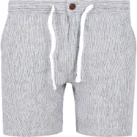 Superdry pour homme. M7110520A Short Merchant Linen light grey (M), Casuel, Gris