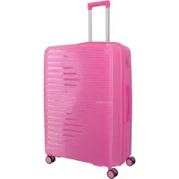 Travelite Valise à roulettes PACIFIC 4 roues, grande taille, rose