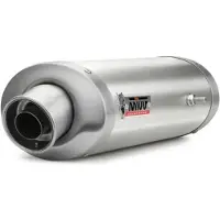 MIVV Oval Yamaha Yzf 1000 R1 04-06 Uy.016.lx1 Homologated Slip On Muffler Argenté Homologated