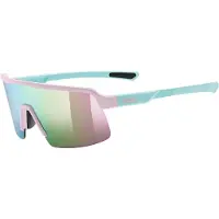 Uvex Dyrt, lunettes de soleil, junior, rose/vert