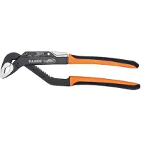 Bahco Ergo Multi-opening Articulating Pliers With Bi-component Handles And Finish Pliers 250 Mm Orange