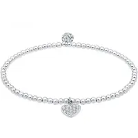 Elli Bracelet 'Herz' blanc