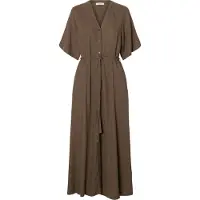 Selected Robe 'SLFVIVA' chocolat