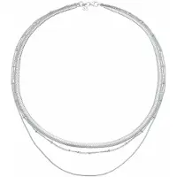 Elli PREMIUM Chaîne 'Layer' argent