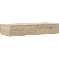 vidaXL Tiroirs de lit avec tiroir Chêne sonoma 100 x 36.5 x 16.5 cm