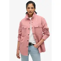 Superdry pour femme. W4010465A Chemise rose Workwear (S), Casuel, Coton, Manche longue