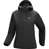 Arc'teryx - Veste de randonnée stretch - Gamma LT Hoody W Black pour Femme en Softshell - Taille XS - Noir