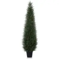 OEM Arbre en cèdre synthétique de 150 cm, résistant aux UV, pour la maison
