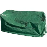 OEM Housse de banc de jardin résistante aux intempéries, noire, 190 x 65 x 96 cm