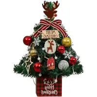 OEM Petit sapin de Noël de 50 cm avec guirlande lumineuse