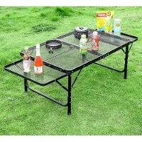 OEM Table pliante en métal, légère et facile à transporter, pour la plage et le jardin