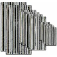 Cawoe Serviette beige / gris