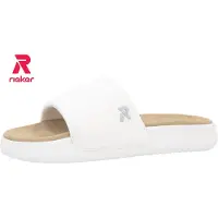 Rieker Pantoufles pour femmes W3250-80 weiss 41