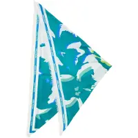 s.Oliver Foulard bleu cyan / mélange de couleurs