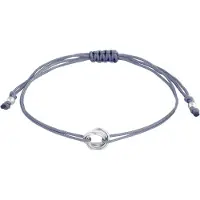 Elli Bracelet 'Kreis' bleu clair / argent