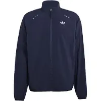 Adidas Tech Trefoil Essentials Full Zip Sweatshirt Noir S Homme