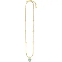 Cai Chaîne turquoise / opal / or