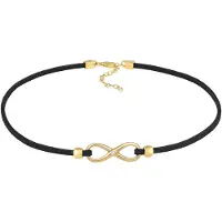 Elli Chaîne 'Infinity' or / noir