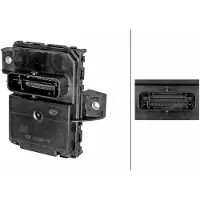 Hella Boîtier depour attelage 12 V avec patte de fixation pour GENERAL MOTORS
