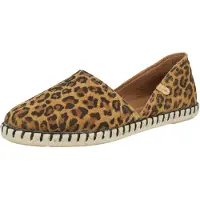 Verbenas Espadrilles 'CARMEN' caramel / chocolat / pueblo