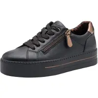 Softline Baskets basses or / noir