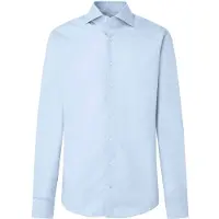 Hackett Poplin Slim Bc Long Sleeve Shirt Bleu XS Homme