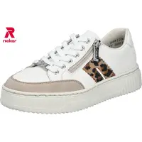 Rieker Baskets basses beige / sable / blanc