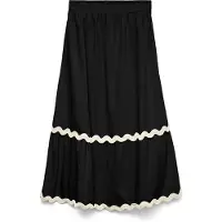 Vero moda Jupe beige / noir