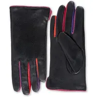 Mywalit Gants violet foncé / rose clair / rouge / noir