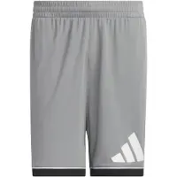 Adidas Pantalon de sport 'Badge of Sport' gris / noir / blanc cassé
