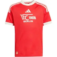 Adidas T-Shirt fonctionnel 'Union Berlin 2025/2026' rouge clair / blanc