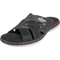 Rieker Mule anthracite / rouge / blanc