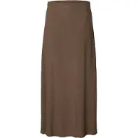 Selected Jupe Longue à Taille Haute Viva Ankle Linen Blend