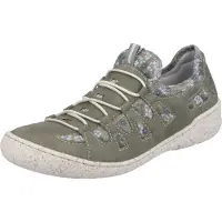 Rieker Slip on bleu cobalt / vert / baie / blanc