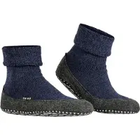 Falke Pantoufle bleu foncé / gris foncé