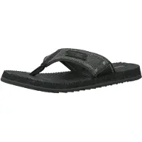 SKECHERS Tongs 'QUILL' noir / noir chiné