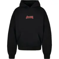 MJ Gonzales Sweat-shirt 'Ornament of Ashes' gris / rouge / noir / blanc