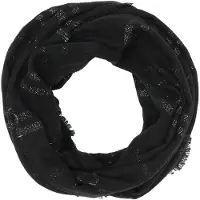 s.Oliver Écharpe tube noir / argent