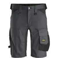 Snickers Workwear Allroundwork Elastic Shorts Gris 50 Homme