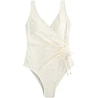 Next Maillot de bain modelant crème